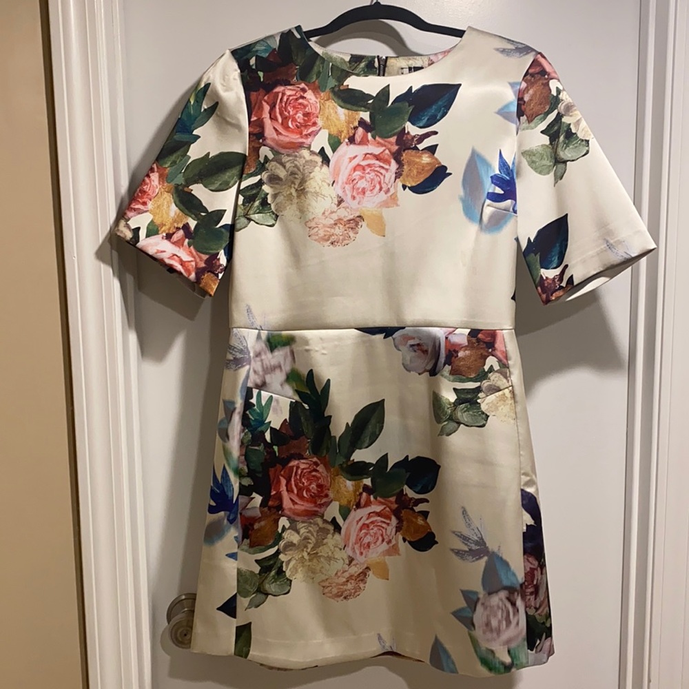 Topshop Classy Garden Style Dress